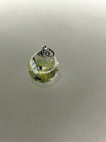 Peridot Summer Solstice Fairy Orb Pendant