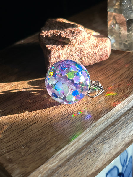 Purple Lavender Bliss Fairy Orb