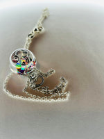 18mm Glass Fairy Orb Necklace