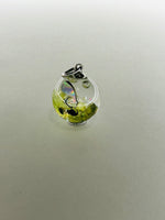 Peridot Summer Solstice Fairy Orb Pendant