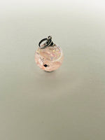 Rose Quartz Summer Solstice Fairy Orb Pendant