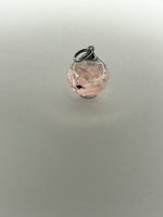 Rose Quartz Summer Solstice Fairy Orb Pendant