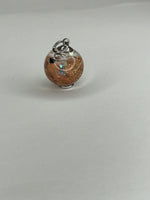 Natural Goldstone Summer Solstice Fairy Orb Pendant