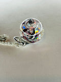 18mm Glass Fairy Orb Necklace