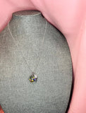 18mm Picasso Glass Fairy Orb Necklace